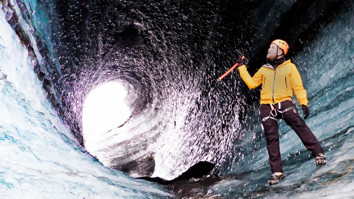 Island Gletscherhöhle Guide