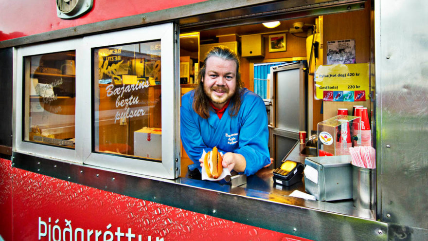 Essen Skúli Hot-Dog Reykjavík